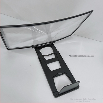 Mi xi Kijelző erősítő tartó telefonhoz - Asztali, univerzális, műanyag