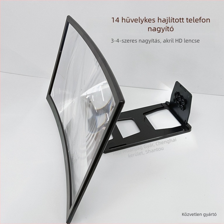 Mi xi Kijelző erősítő tartó telefonhoz - Asztali, univerzális, műanyag