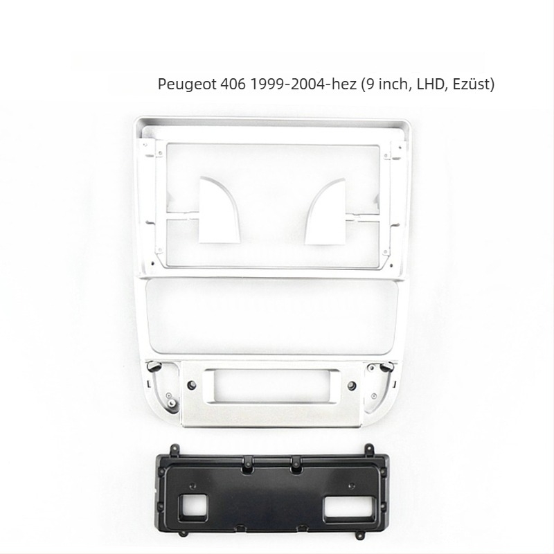 Android központi navigációs keret Peugeot 406-hoz (ABS+PC, 300 g, 1999–2004)