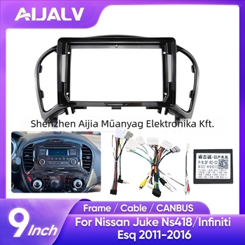 Nissan Juke középső navigációs keret – ABS anyag, ODM/OEM kompatibilis, 1 kg, Shenzhenben gyártva