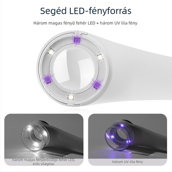 Sun Fire kézi nagyító, 10x nagyítás, K9 üveglencse, licencelt magánmárkák elérhetők