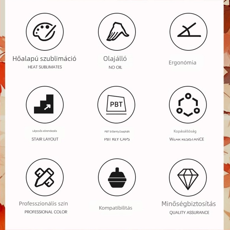 Mitikus Wukong: PBT billentyűsapkák mechanikus billentyűzethez Dye-Sublimation témával, oldalgravírozás és átlátszó testreszabás billentyűzethez és egérhez