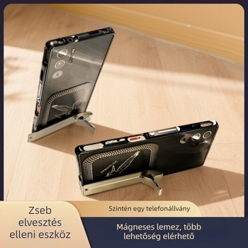 Doubao mágneses telefontartó — mágneses zár szerkezettel, rozsdamentes acél, testreszabható, kreatív dizájn