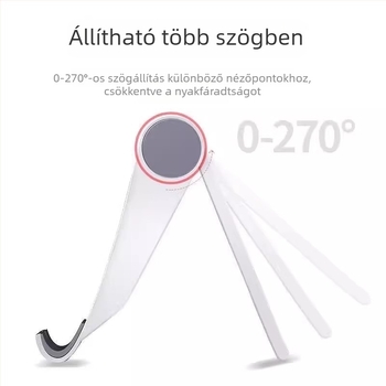 Asztali telefon-töltőállvány, vezeték nélküli töltéssel — műanyag kivitel, kreatív dizájn