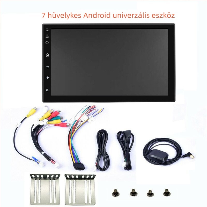 Android autóba szánt mindent-egyben GPS navigátor MP5, Bluetooth és hátsó kamera