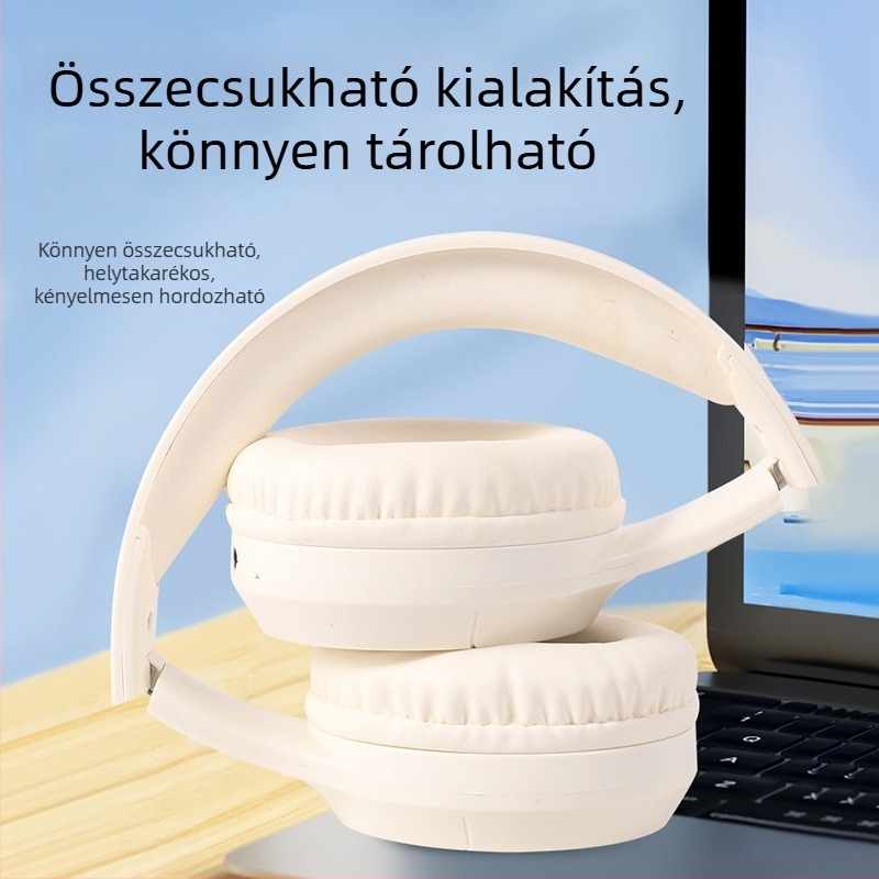 POERDON Bluetooth fejhallgató egyetemi angol nyelvvizsgákhoz (2, 4 és 6) - dedikált hallgatáshoz, hosszú üzemidő, Bluetooth 5.4, sztereó, alacsony késleltetés