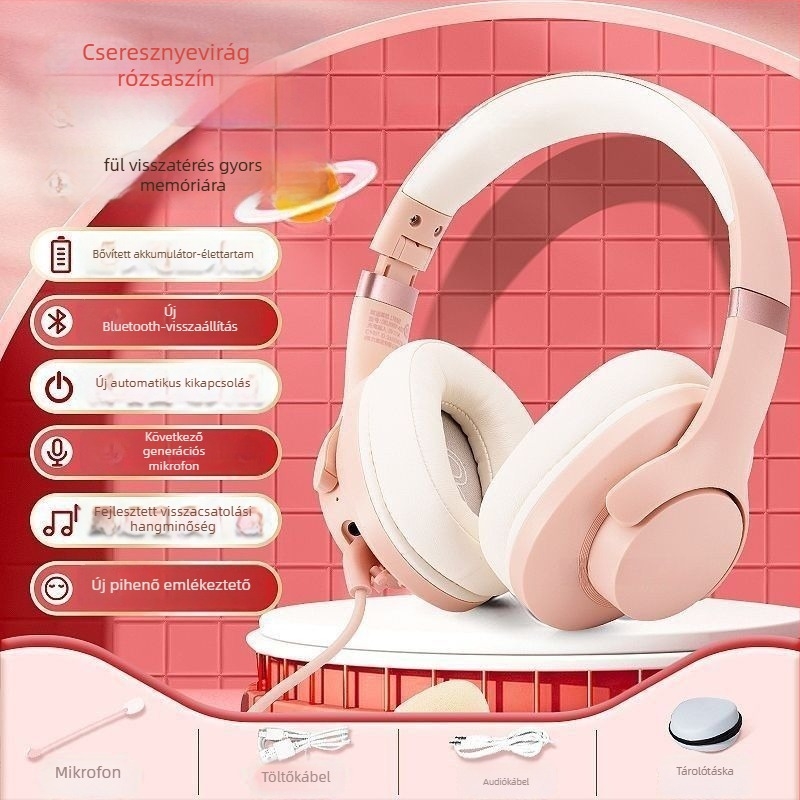 Kiskorúaknak szóló vezeték nélküli fejhallgató – Modell Deli LT650, Márka Effective, Súly 1