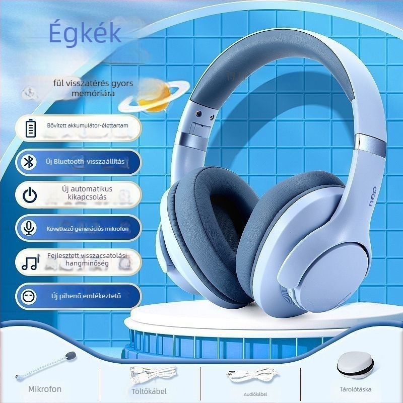 Kiskorúaknak szóló vezeték nélküli fejhallgató – Modell Deli LT650, Márka Effective, Súly 1