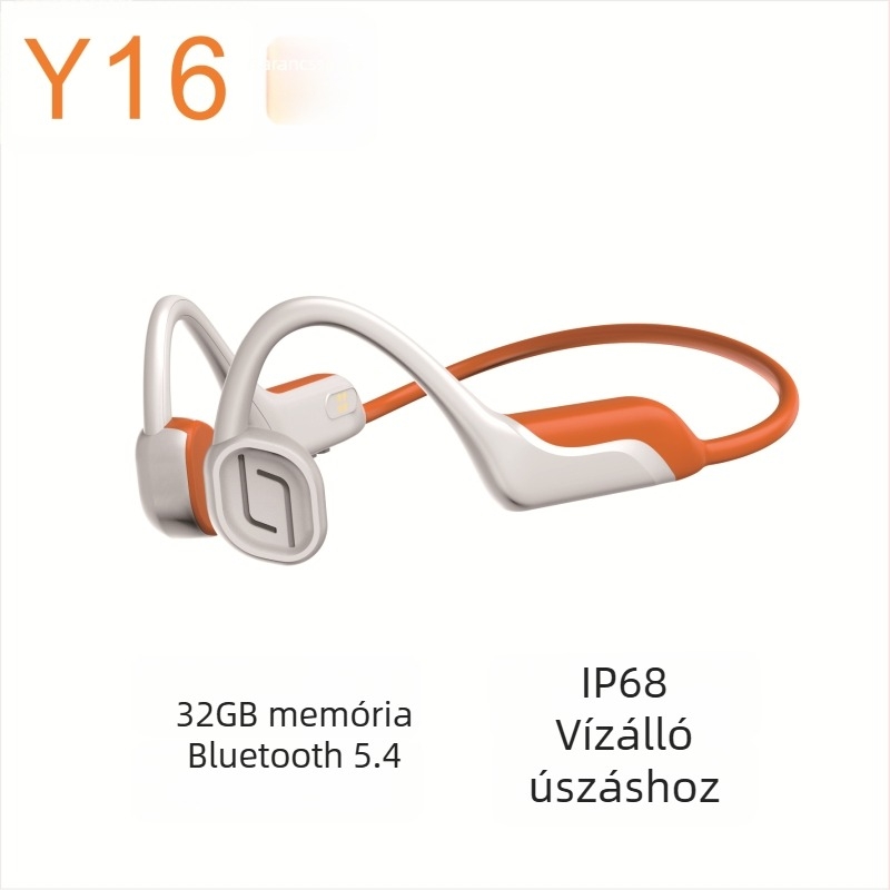 Csontvezetéses Bluetooth sportfülhallgató (Bluetooth 5.4 • IP68 vízálló • Hatótáv 15 m • Akkumulátor működési ideje > 8 óra • Képes egyszerre két eszközhöz kapcsolódni)