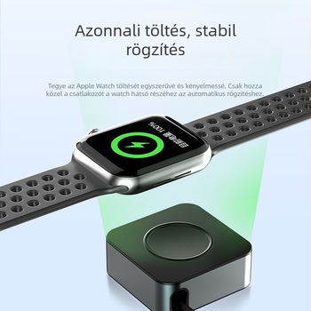 Dianyi Apple Watch mágneses gyors töltőkábel teleszkópos vezetékkel – PD, 2A, 60W