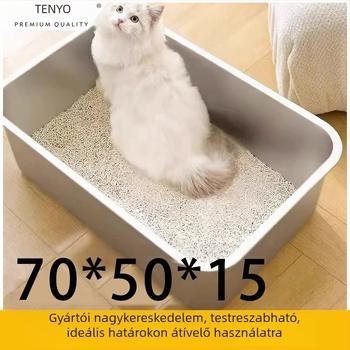 Macskaalom tál fedéllel, fél-zárt kialakítás, fröccsenésmentes; Márka: Kexiang; Anyag: Egyéb anyagok; Alkalmas: Kisállatok