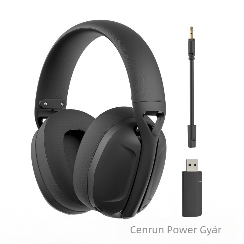 Bluetooth játékfejhallgató PC-hez zajszűréssel, IPX6, Bluetooth 5.0, 5 m hatótávolság, 8+ órás üzemidő