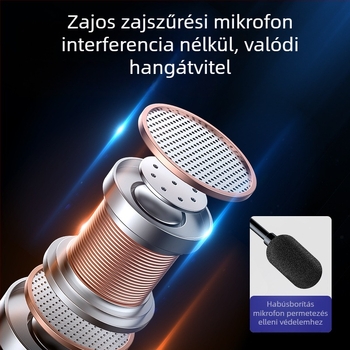 SH10 vezetékes fejhallgató mikrofonnal kommunikációs eszközökhöz, fejre illesztve, 3,5 mm csatlakozó (Frekvencia-válasz: 100–10000 Hz; Impedancia: 32 Ω; Kábelhossz: 2 m)