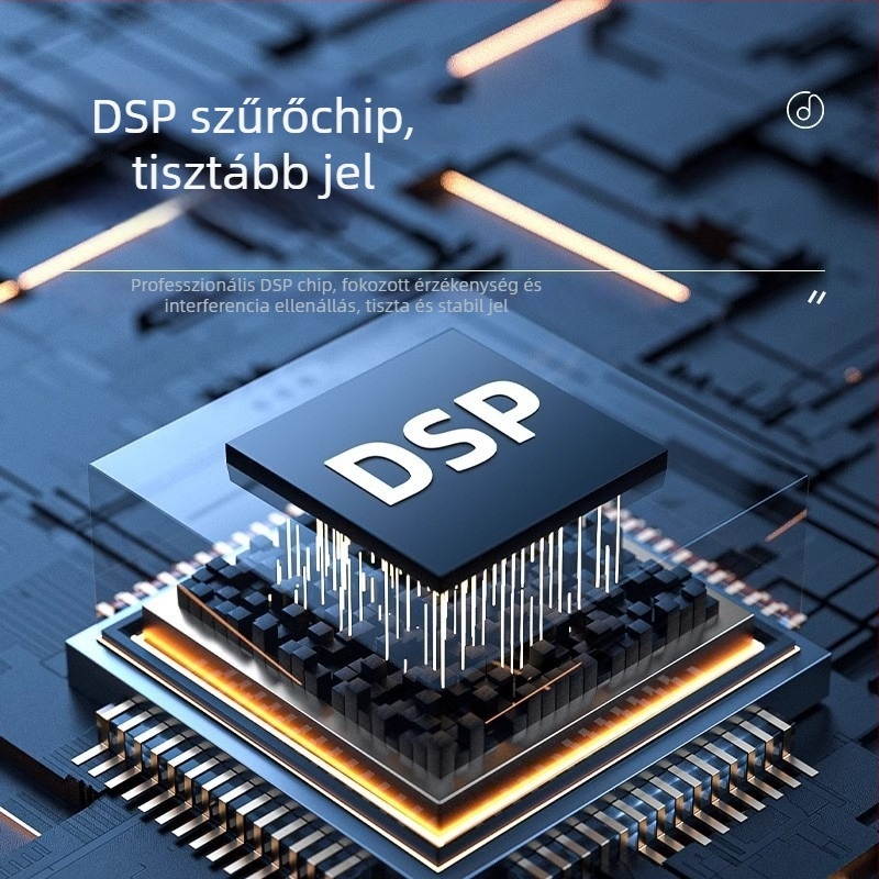 C-200S újratölthető négy szintű hallgatás fejhallgató – összecsukható, fejhez rögzített, vezetékes (3,5 mm/ USB), 20–20000 Hz