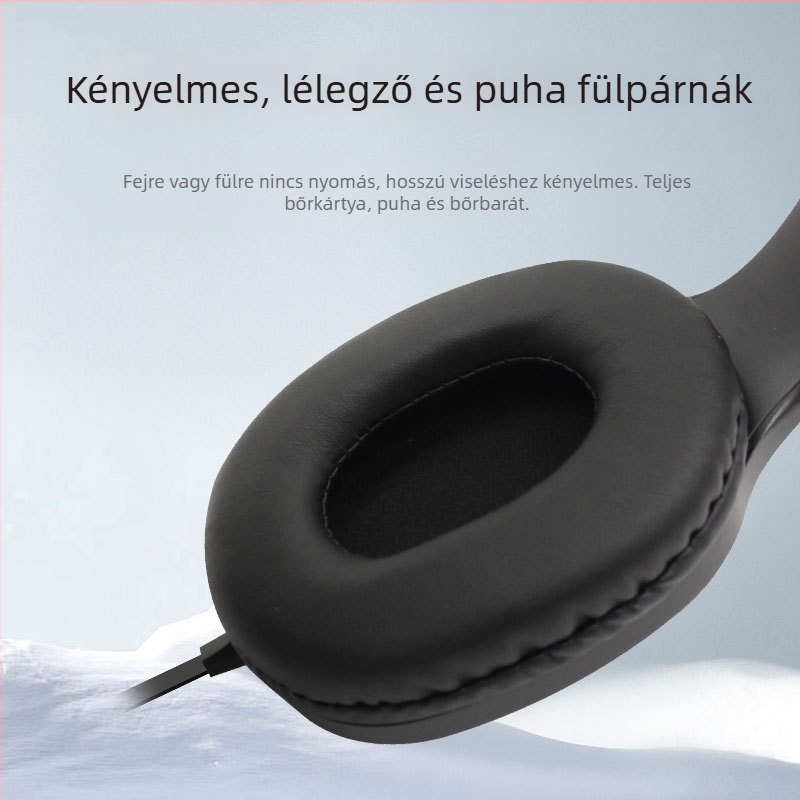 P7 fejhallgató, vezetékes, 3.5 mm csatlakozó, 40 mm meghajtó, 20–20 kHz frekvencia-tartomány