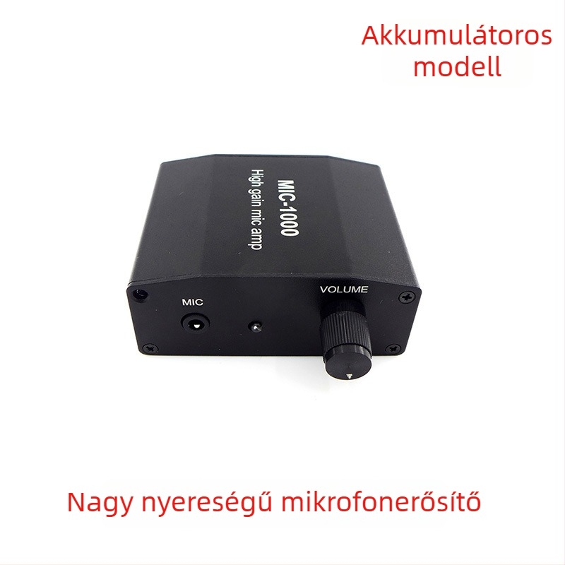 Rhythm imagination MIC-1000 elektret kondenzátor mikrofon – újratölthető, kompatibilis okostelefonos felvétellel