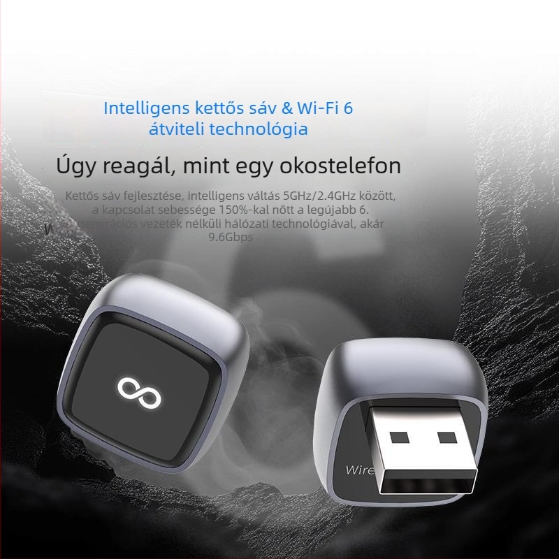 J20 2 az 1-ben vezeték nélküli CarPlay adapter Android Auto és CarPlay számára, átalakító kábelről vezeték nélküli CarPlay-hez, USB-C/USB interfész, kompatibilis a vezetékes CarPlay-sel rendelkező autókkal