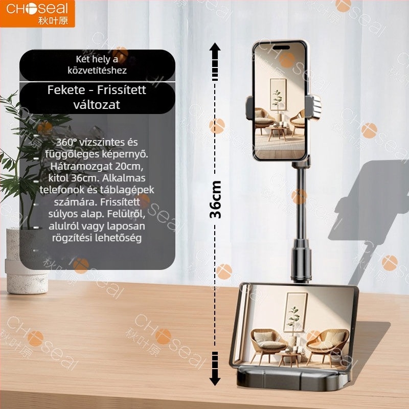 Asztali telefon-támasz | Típus: Air bag holder; Anyag: műanyag; Stílus: IP