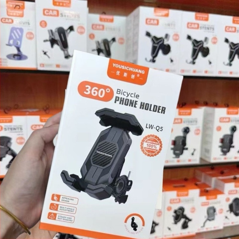 LW-Q5 Autóba szerelhető telefon tartó, Easichuang, műanyag