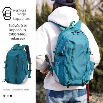 Uniszex kültéri, könnyű hegymászó hátizsák Oxford anyagból, kapacitás kevesebb mint 20L, 10 hüvelykes laptop számára