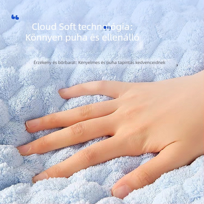 Állatok fürdető törölköző – puha korall fleece, rendkívül nedvszívó, gyors száradás, antibakteriális és dezodoráló, puha és szálmentes, kutyák számára