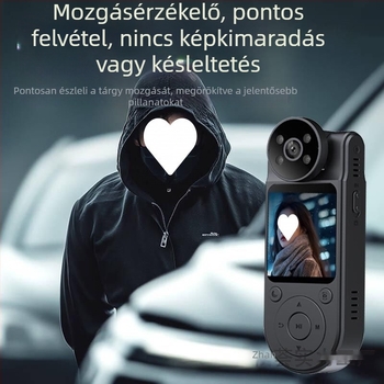 8K Ultra-Éles Lencsés Regisztrátor, éjjellátó infravörös látás, TF-kártya-támogatás, egy mikrofon