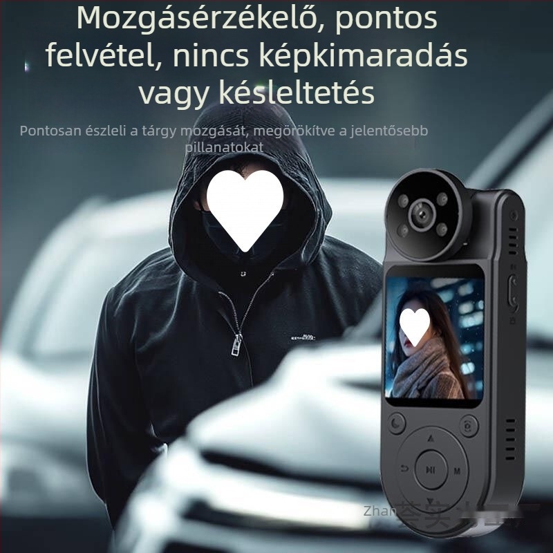 8K Ultra-Éles Lencsés Regisztrátor, éjjellátó infravörös látás, TF-kártya-támogatás, egy mikrofon