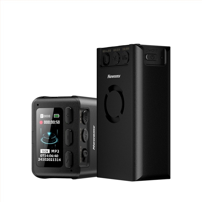 Newman W8 felvevő toll – 1000 perc felvétel, MP3/WAV formátumok, 5–7 m felvételi távolság, USB 2.0, memóriakártya nélkül