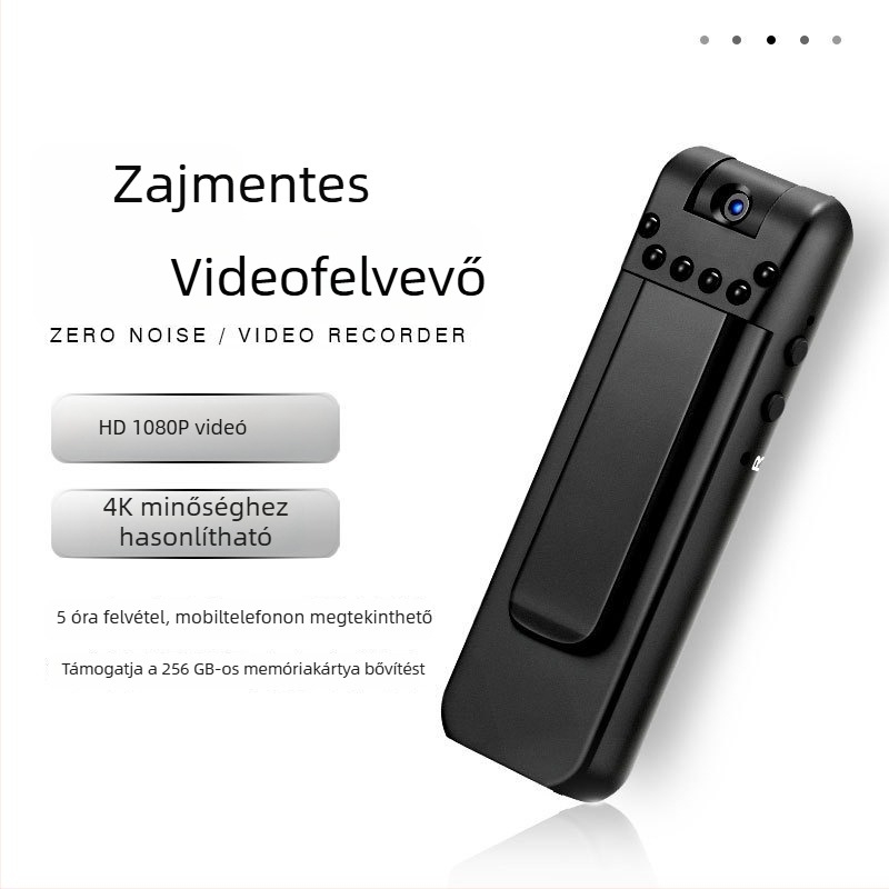 HD tollkamera stabilizációval, 1080p, nagy kapacitás, intelligens zajcsökkentés