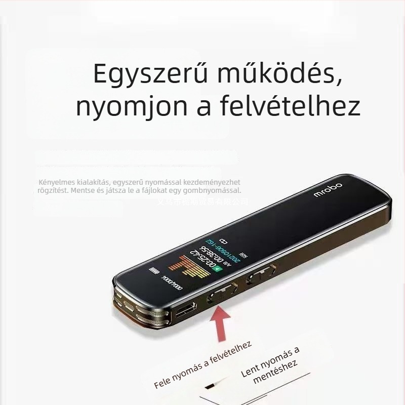 Xunhai HD hangrögzítő, professzionális, rendkívül hosszú készenléti idő, átíráshoz