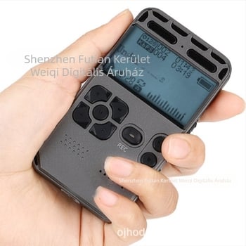 VM181 Digitális hangrögzítő és MP3 lejátszó – hangalapú felvétel; MP3/WAV formátumok; felvételi idő: 1000; TF-kártya memóriabővítés; USB 2.0