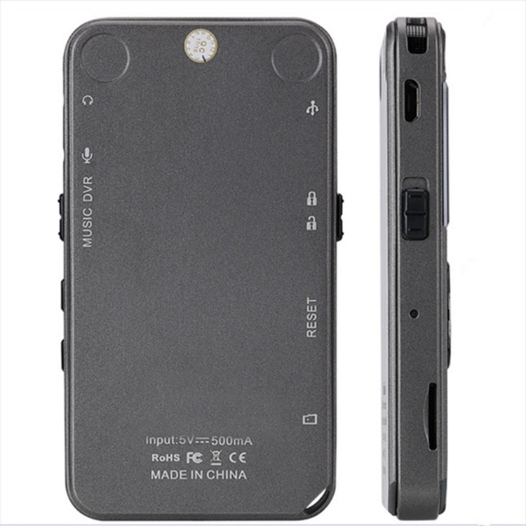 VM181 Digitális hangrögzítő és MP3 lejátszó – hangalapú felvétel; MP3/WAV formátumok; felvételi idő: 1000; TF-kártya memóriabővítés; USB 2.0