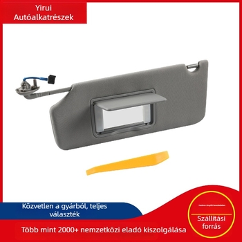 Bal oldali vezető napellenző dőlés eszköze Honda Pilot és Ridgeline, 83280-TG7-A12ZB, anyag: textil+ABS, tető része