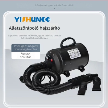 Pet Water Blower DC motorral, spirálfűtődrót, kevesebb mint 1000W, 220V, Túlmelegedés elleni védelem