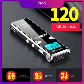Felvételi toll WAV (7200, 999 fájlok, USB 2.0, TF-kártya)