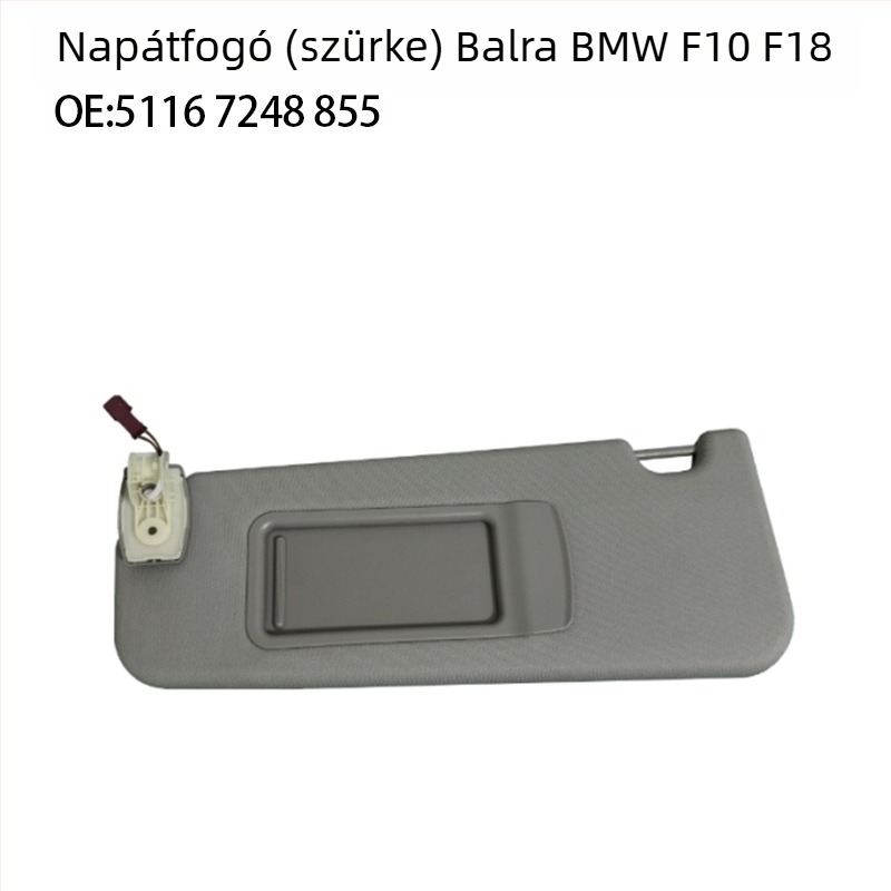 BMW 5-ös sorozat ABS napellenző csere F10/F18, alkatrész számok 5116 7248 856 855