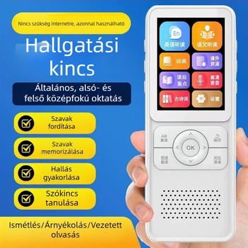 Not Colorful angol hallgatási gyakorló MP3 lejátszó diákok számára, hordozható Walkman általános és középiskoláknak