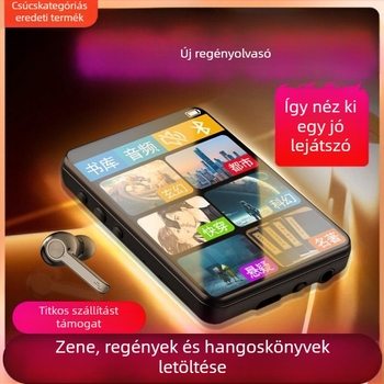 Hordozható MP3/MP4 lejátszó érintőképernyővel és Bluetooth-kapcsolattal – regényolvasás, angol szótár, zene (MP3/MP4 lejátszás; angol szótár; érintőképernyő; Bluetooth)