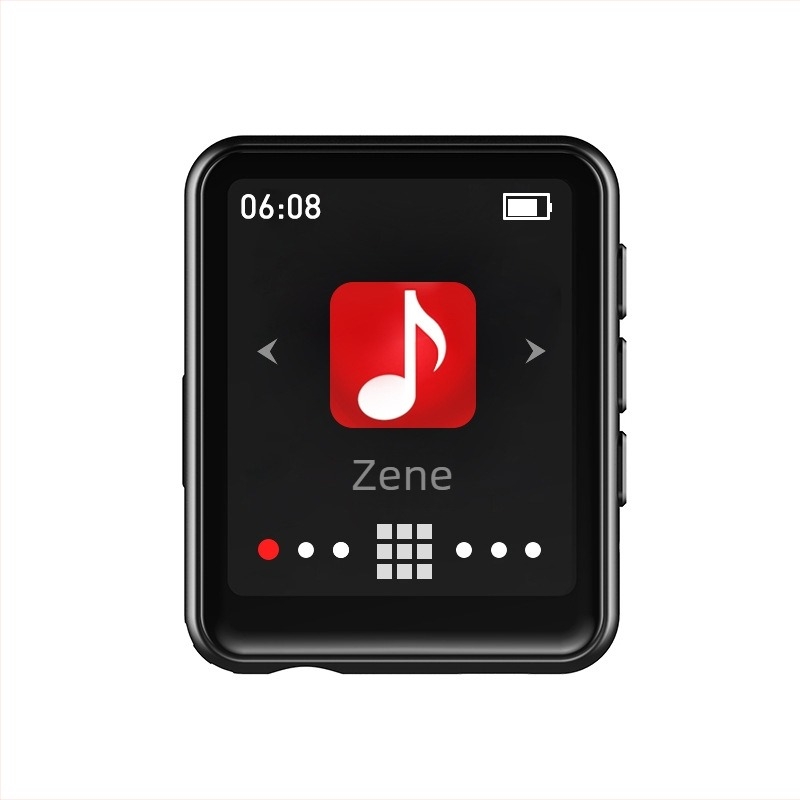 MP3 lejátszó M4: 1,8 hüvelykes TFT kijelző, Bluetooth, FM rádió, felvételi funkció, TF kártya támogatás
