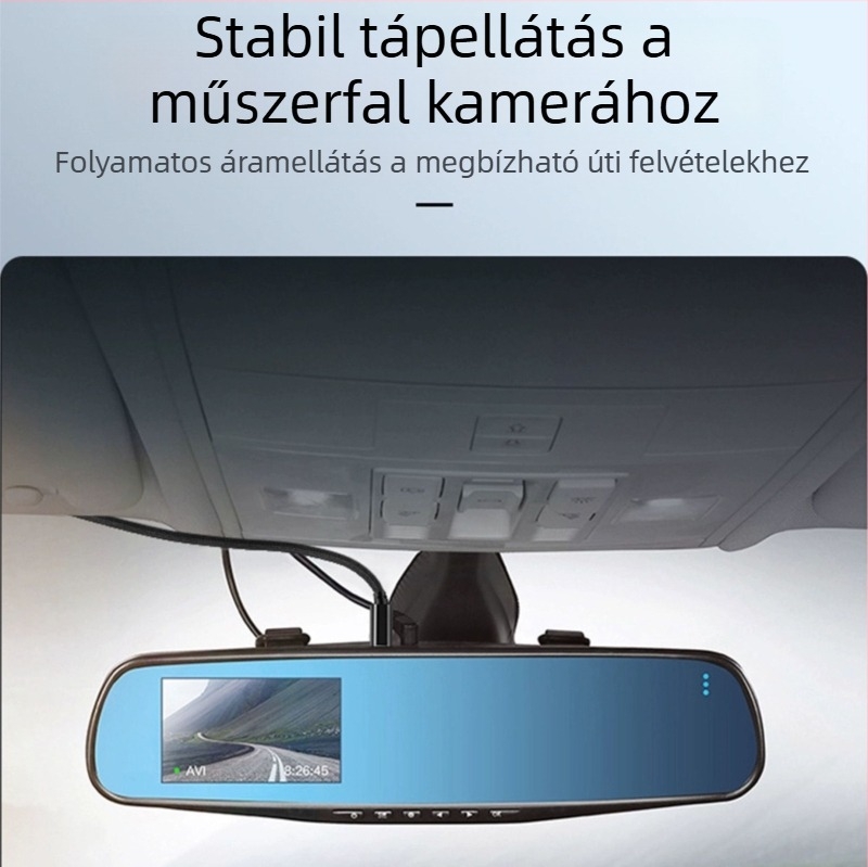 Fekete USB adatkábel 5P USB‑A‑tól Mini USB‑ig V3, teljes réz, töltőkábel számítógéphez