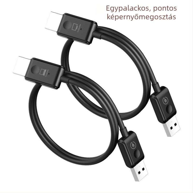 CS6 Vezeték nélküli HDMI adó- és vevőegység, 1080p képernyő-tükrözés, Plug-and-Play HDMI extender készlet, adó és vevő, kompatibilis iOS/Android/Windows