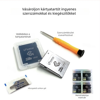 Adapterkártya – CFEB05, alumínium ötvözet, CFexpress 4.0 tok a kamera memóriakártyájához