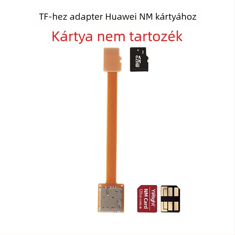 TF memóriakártya külső bővítő adapterkábellel – Micro SD, interfész: Egyéb