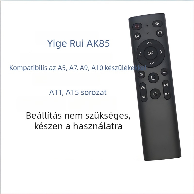 Egreat AK85 IR távirányító – kompatibilis az A-sorozat hálózati set-top boxokkal, 10 m hatótávolság