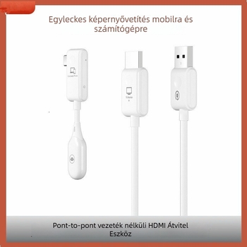 CS7 Vezeték nélküli HDMI bővítő a képernyő tükrözéséhez – 1080p, HDMI interfész, 128MB RAM, Plug-and-Play