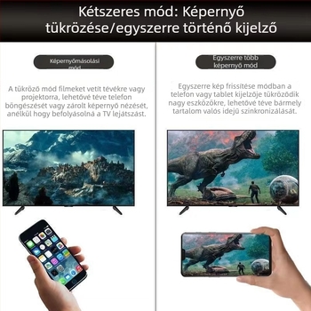 W25s vezeték nélküli képernyő tükröző eszköz, HDMI interfész, 1080p kimenet, RK3036 A210 processzor, TF memória kártya-támogatás