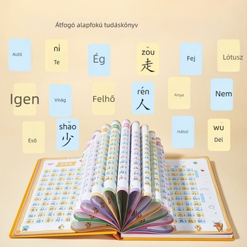 Leleyu Olvasó Toll – Újratölthető, zenés és hangos olvasó, memória nélküli, 4–6 éveseknek