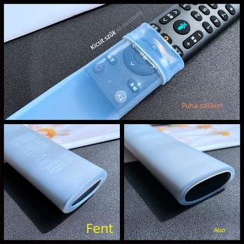 FRC-B300 Set-top boxhoz távvezérlővédő borítás – modern minimalista stílus; 80% szilikontartalom; Anyag: szilikon
