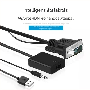 Emela VGA–HDMI adapterkábel, HDMI interfész