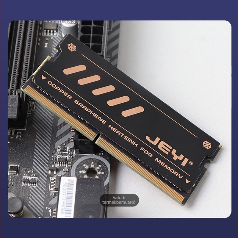 Notebook memória hűtő, réz + grafén, DDR4/DDR5 kompatibilis, memória modulokhoz, 50 g